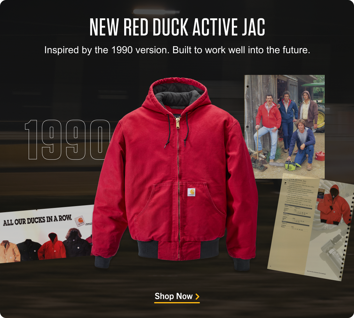 NEW RED DUCK ACTIVE JAC