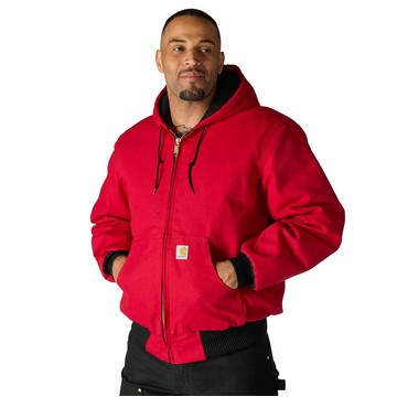 Flannel-Lined Active Jac J140 - Loose Fit - Firm Duck - 3 Warmest Rating