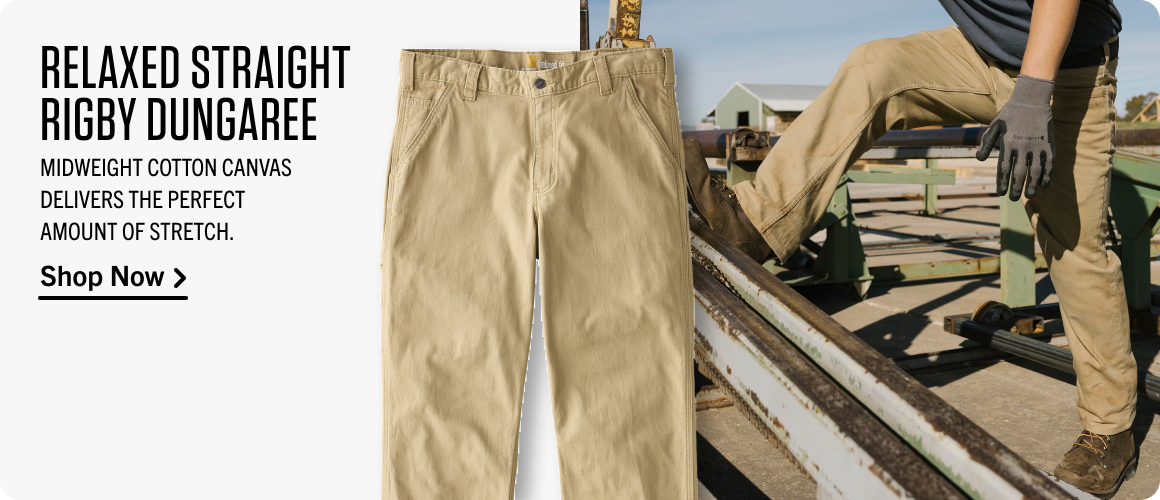 RELAXED STRAIGHT RIGBY DUNGAREE