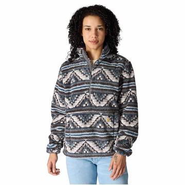 Women's Loose Fit Fleece Pullover - 3 Warmest Rating