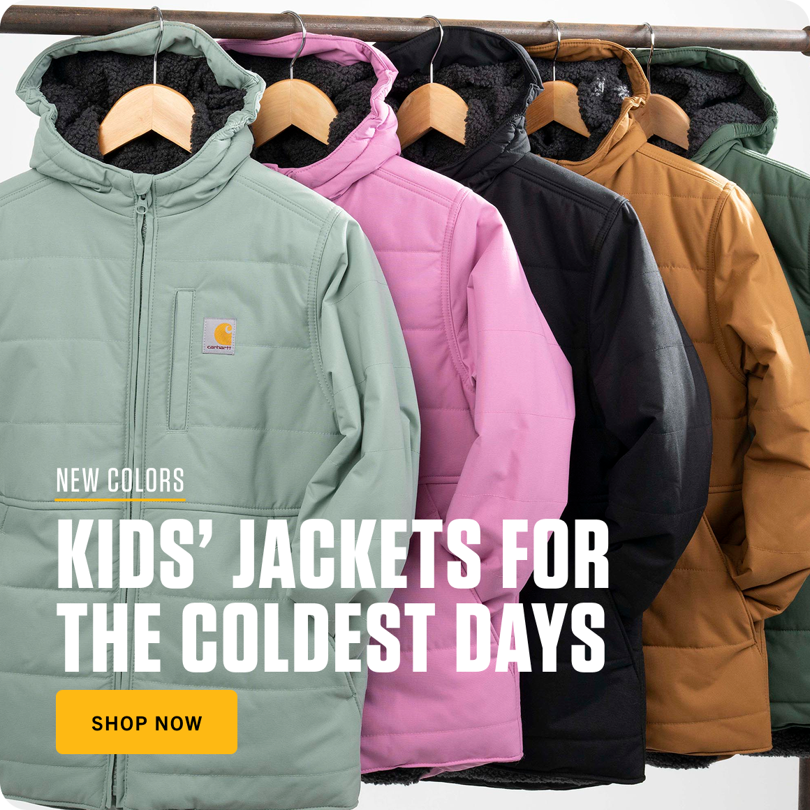KIDS' JACKETS FOR THE COLDEST DAYS
