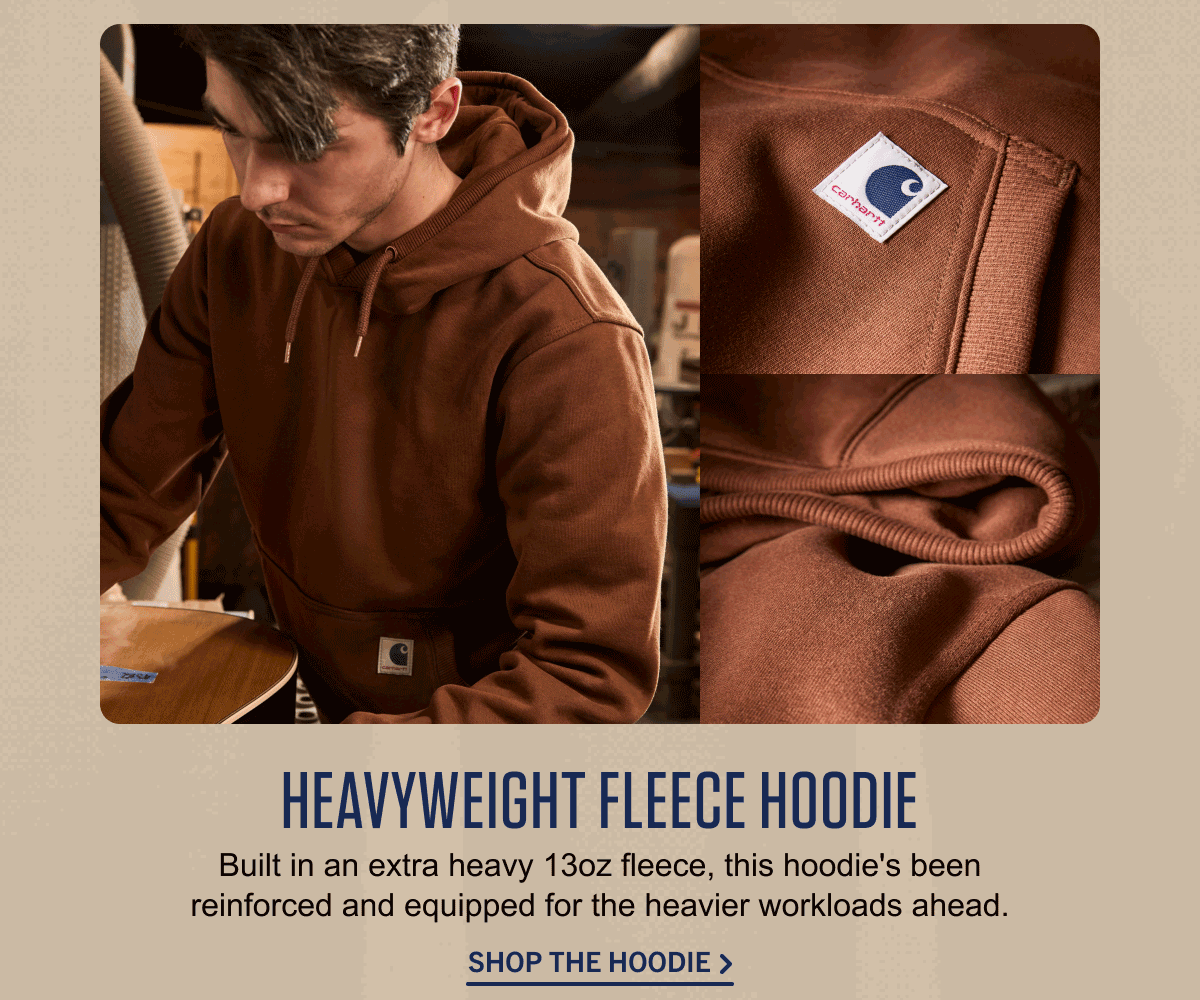 HEAVYWEIGHT FLEECE HOODIE
