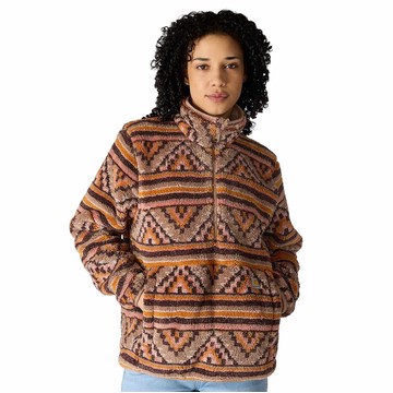 Women's Loose Fit Fleece Pullover - 3 Warmest Rating