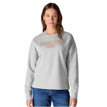 Women's Loose Fit Midweight Carhartt Graphic Sweatshirt