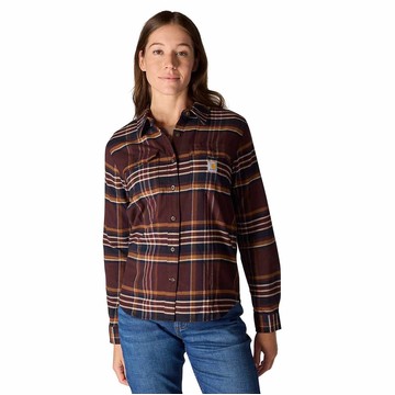 Women's TENCEL™ Fiber Series Relaxed Fit Plaid Shirt