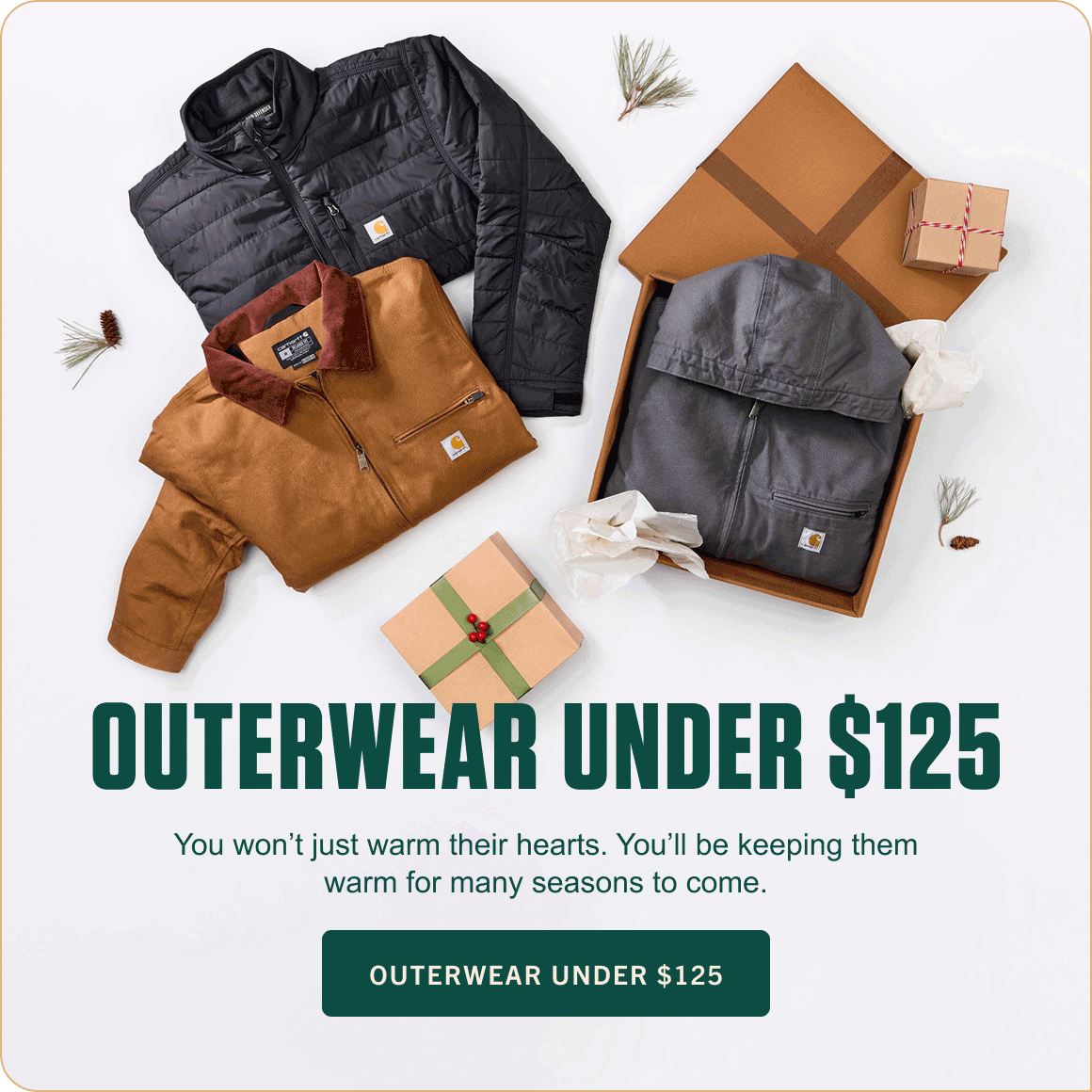 OUTERWEAR UNDER $125