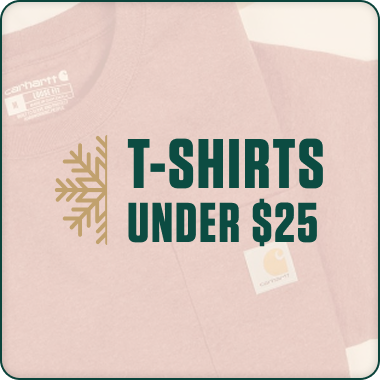 T-SHIRTS UNDER $25