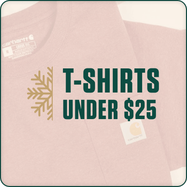 T-SHIRTS UNDER $25