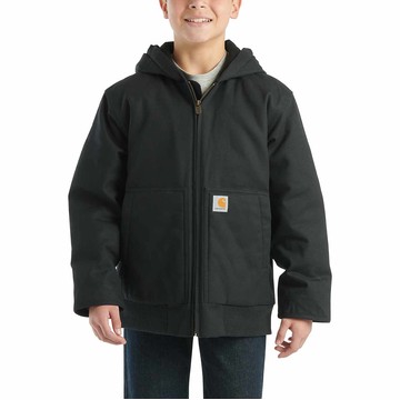 Boys' Flannel Quilt Lined Active Jac (Child/Youth)