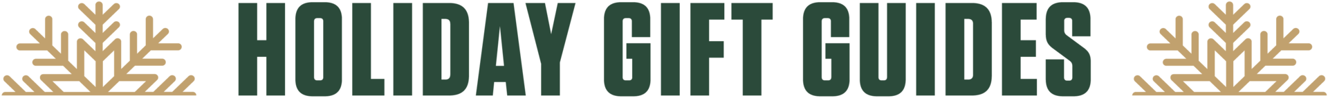HOLIDAY GIFT GUIDES