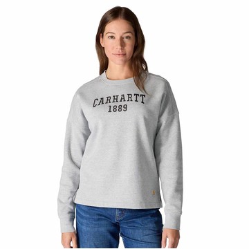 Women's Loose Fit Midweight Carhartt Graphic Sweatshirt