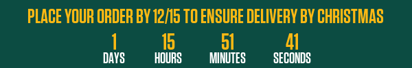 Countdown timer showing time left for free shipping