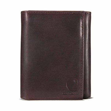 Oil Tan Trifold Wallet