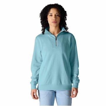 Women's TENCEL™ Fiber Series Relaxed Fit Half-Zip Sweatshirt