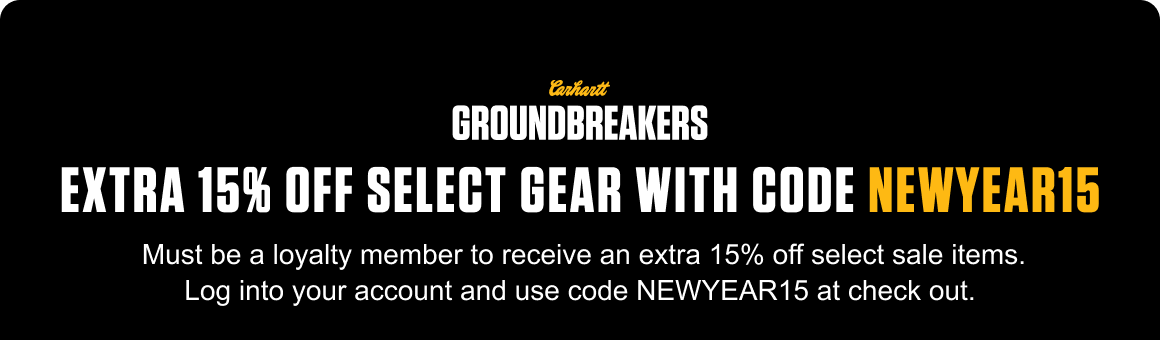 EXTRA 15% OFF SELECT GEAR WITH CODE NEWYEAR15