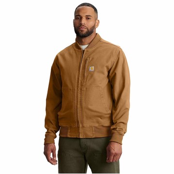 Rugged Flex® Duck Relaxed Fit Bomber Jacket