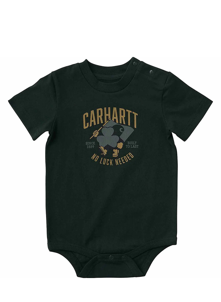 Kids' Short Sleeve St. Patty's Bodysuit