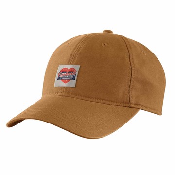 Women's Heart Patch Canvas Cap