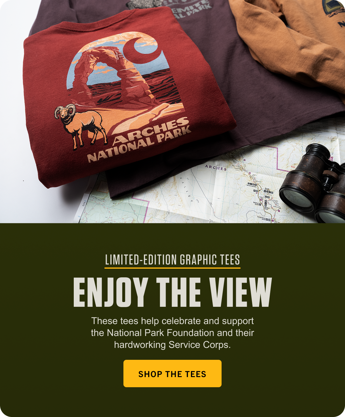 Shop Limited Edition National Park Foundation Graphic Tees