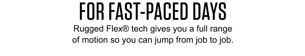 For Fast-Paced Days