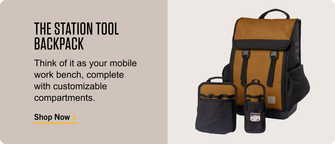 Shop Station Tool Backpack
