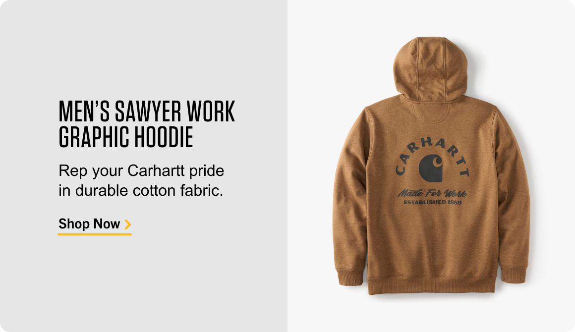 Shop Men’s Sawyer Work Graphic Hoodie