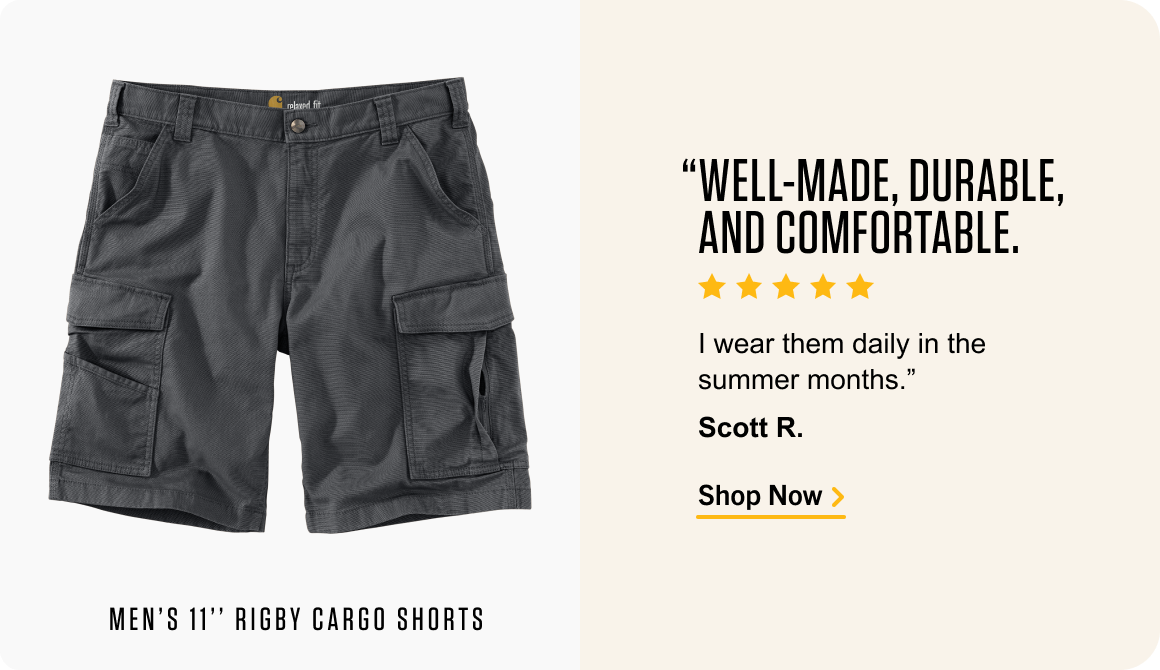 Shop Men’s 11” Rigby Cargo Short
