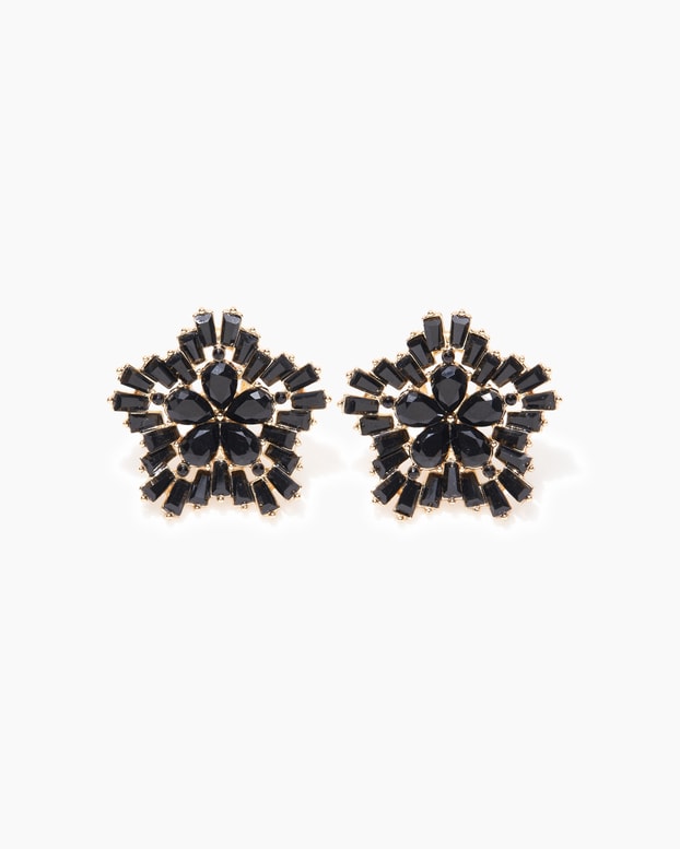 Crystal Snowflake Earrings