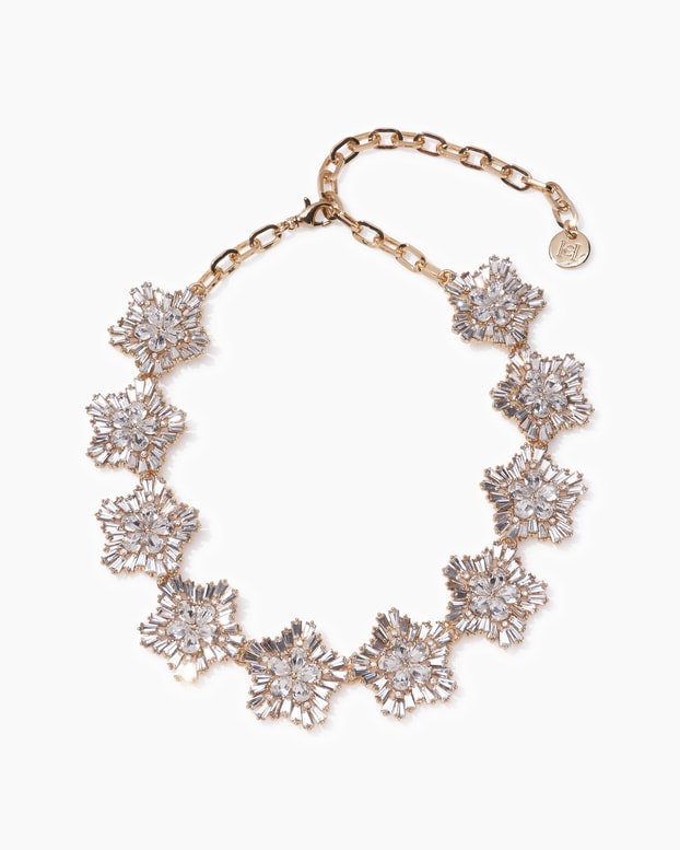 Crystal Snowflake Necklace