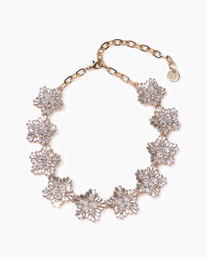Crystal Snowflake Necklace