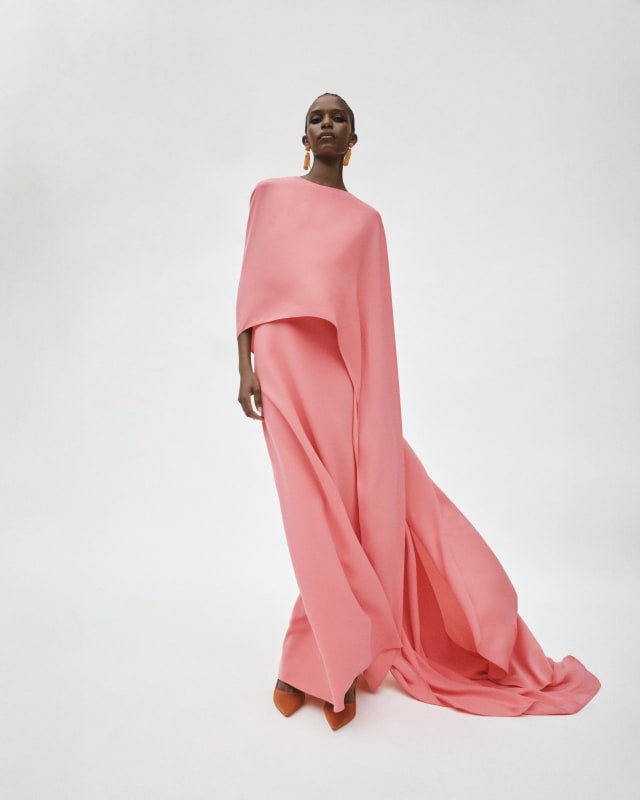 Cape-Front Caftan