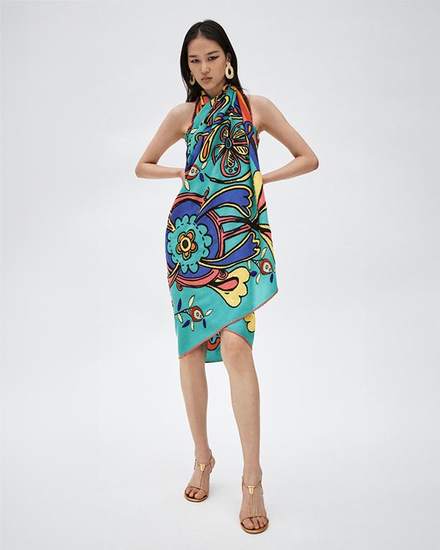Rianna + Nina Printed Scarf