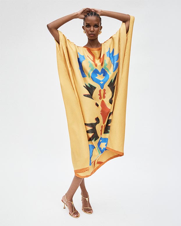 Rianna + Nina Printed Caftan