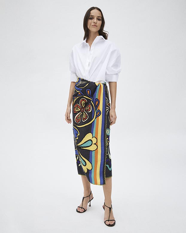 Rianna + Nina Printed Scarf