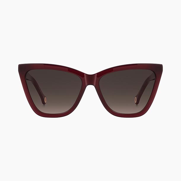 Cat Eye Sunglasses with Contrast Temples