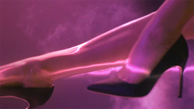 A Glittering Stiletto