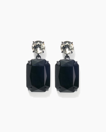Crystal Riviere Drop Earrings