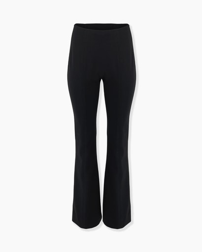 Slim Fit Flared Ponte Pants