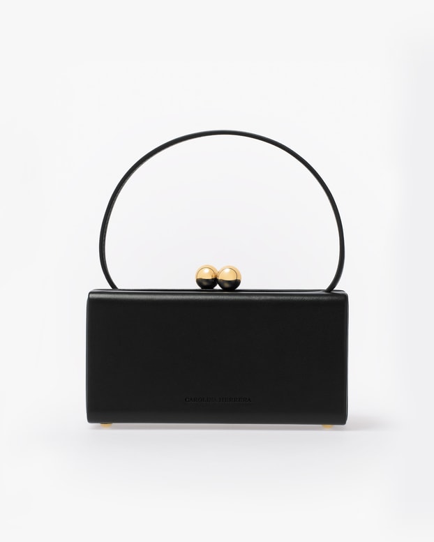 Mimi Leather Top Handle Bag