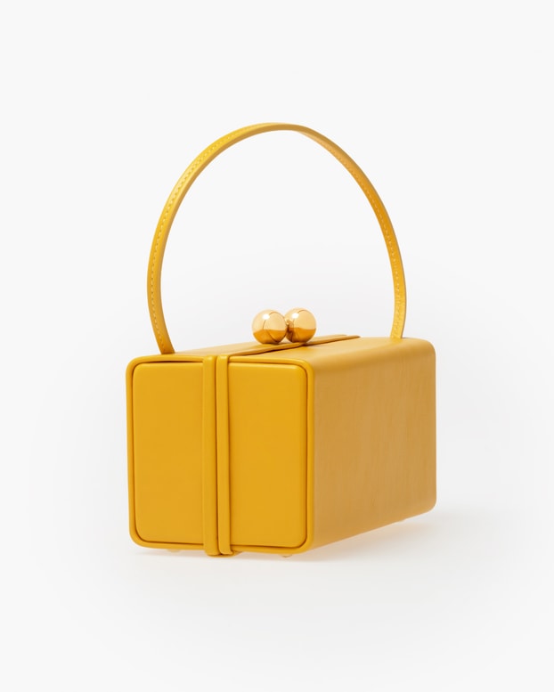 Mimi Leather Top Handle Bag
