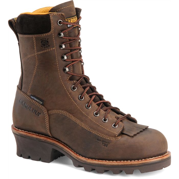 Shop Birch Comp Toe boot in brown