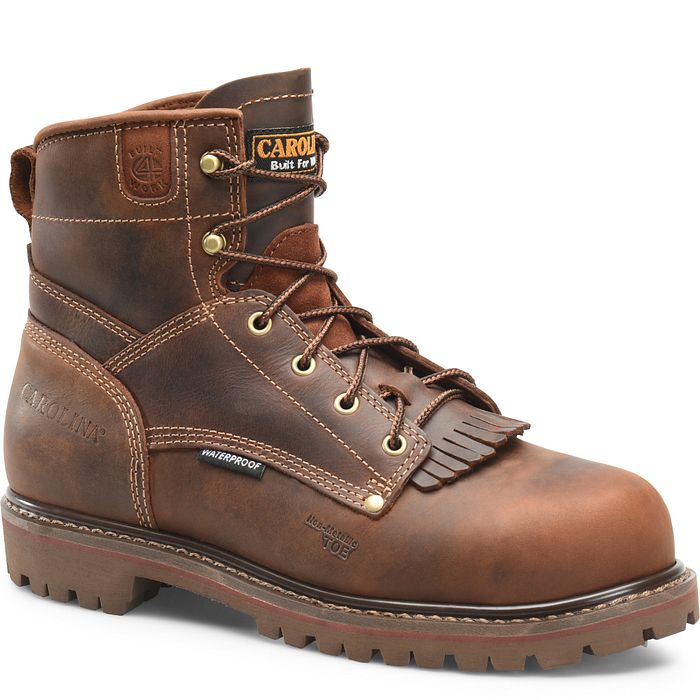 Shop 28 Series 6" Composite Toe Waterproof Work Boot in brown