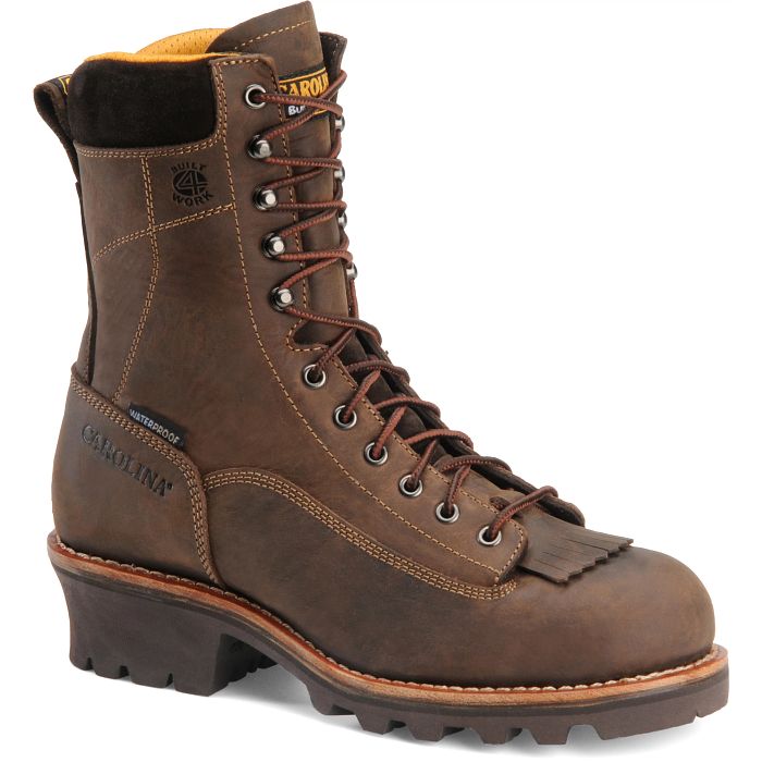 Shop Birch comp toe boot in brown