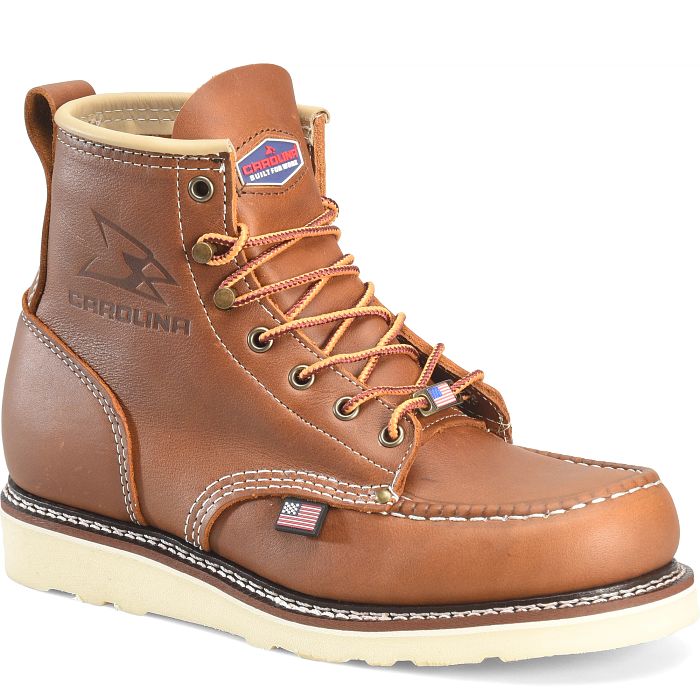Shop Amp 6" soft toe boot in brown