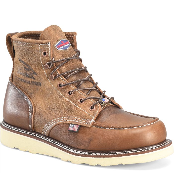 Shop Amp 6" Roughout Soft Toe boot in brown