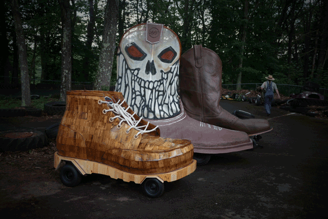 Carolina, Double-H and Phantom Rider go karts. Watch Jackman make the Carolina go kart.