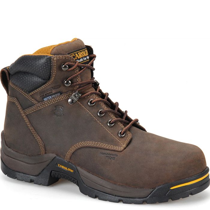 Shop Bruno Lo 6" Composite Toe Insulated Waterproof Work Boot in brown