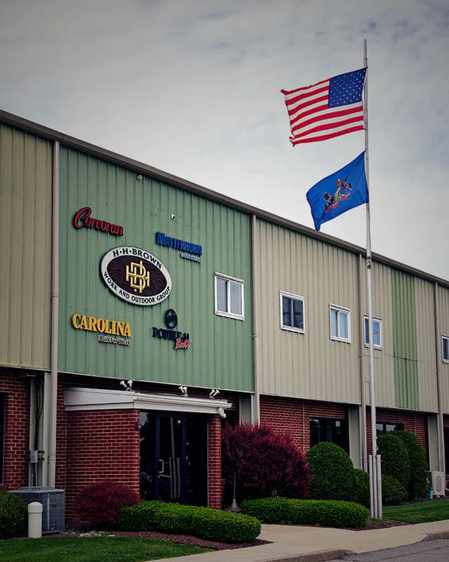 The factory entrance. Shop Carolina.