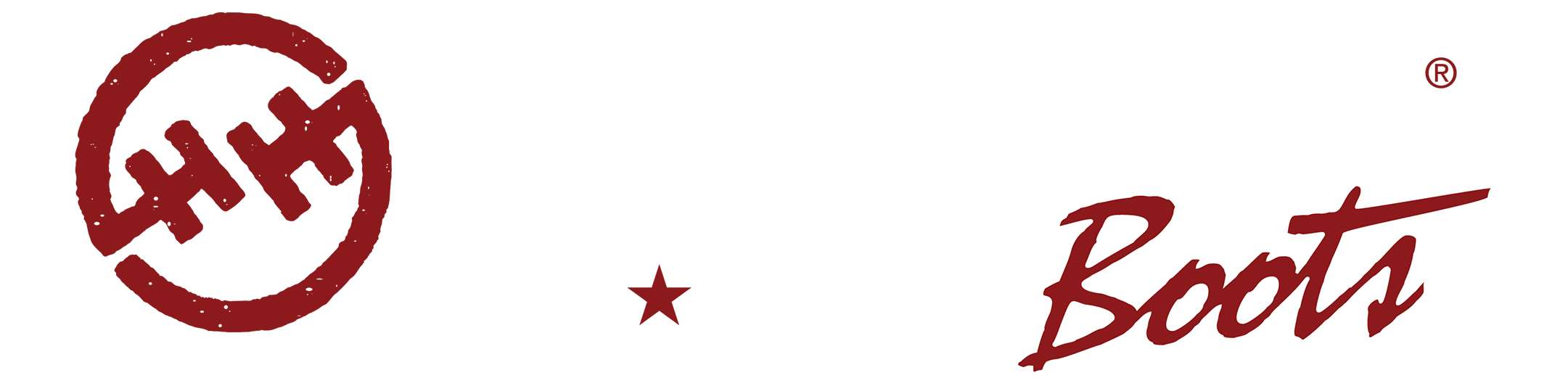 Double-H work western boots logo