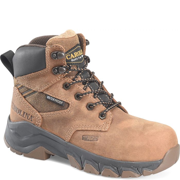 Shop Sage - 6” Lightweight Waterproof Comp Toe Work Boot in brown